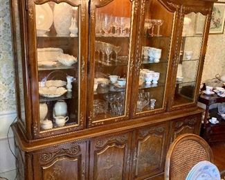 Chinoiserie breakfront by White Furniture