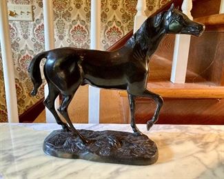 Bronze horse figurine