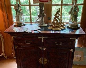 Bernhardt marble top server