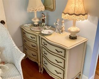 2nd pair of French provencial nightstands