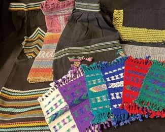 B014 Central American Crafted Aprons and Textiles