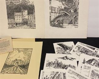 B101 Artist Etchings