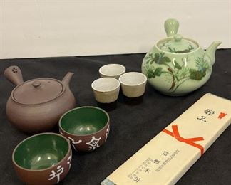 B202 Celadon Tea Set