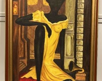 M010 Signed Original Oil Painting by Alma Ehlers