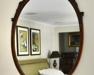 Oval mirror