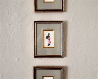 Chinese pith paper paintings