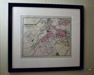 Map of Prtsmouth, NH
