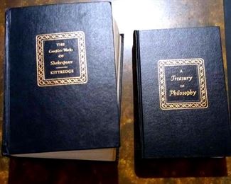 The Complete Works of Shakespeare and A Treasury of Philosophy Book
