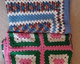 2 Crochet Blankets
