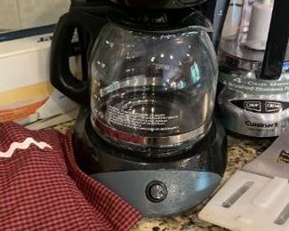 Cuisinart Food Processor, Mr. Coffee Coffee Maker, and More