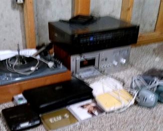 JVC Stereo, Turntable, and More