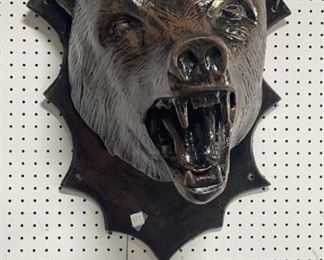 Aluminum Bear Head Mount