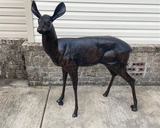 Aluminum Full Body Doe Deer