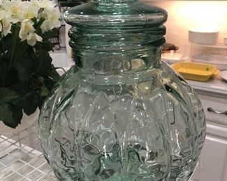 Large glass jar