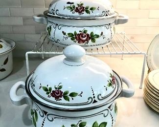 Enamel cookware from Austria