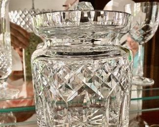 Waterford biscuit barrel