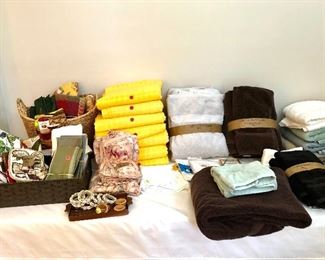 Towels and table linens