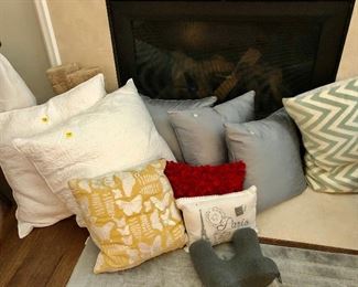 Throw pillows