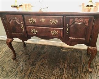 Small English style buffet