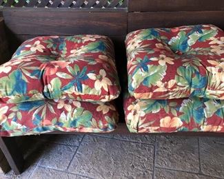 Outdoor cushions