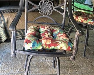 6 outdoor swivel bar stools