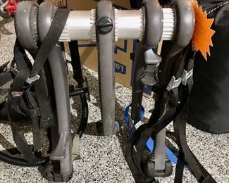 Trunk mount bike rack