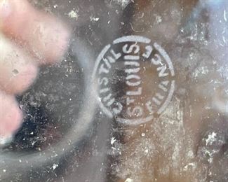 St Louis Cristal Vase  France