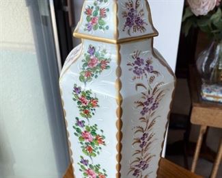 Ginger jar - signed on bottom 