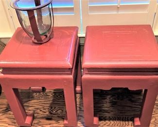 Asian style tables/stools