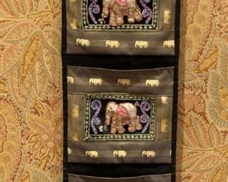 Wall decor with  elephants