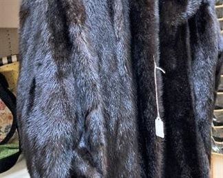 Gorgeous full length mink coat