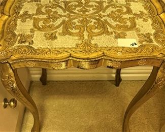 Small Florentine table