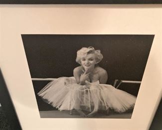 Framed picture of Marilyn Monroe