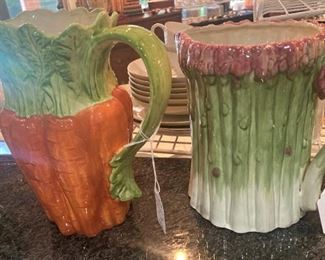 Colorful pitchers