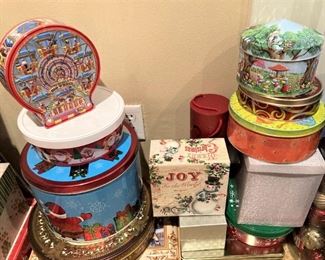 Decorative boxes and cans