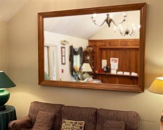 78 x 55 lobby mirror