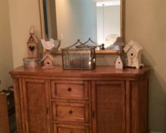 Buffet sideboard mirror