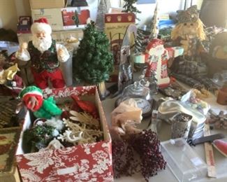 Gobs of Christmas decor