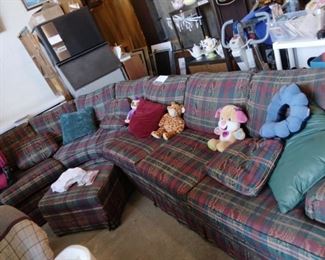 6piece modular sectional sofa