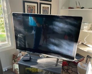 . . . a quite large flat screen