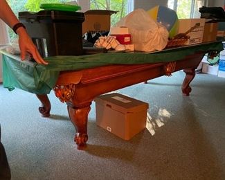 . . . a fine pool table