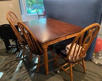 . . . another table and chair set