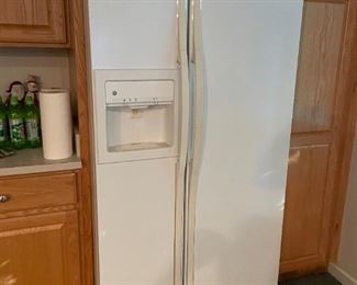 . . . a side-by-side fridge