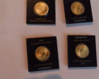 1 gram gold coins