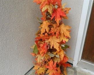 pair of fall Decor