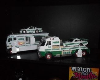 Hess cars and trucks