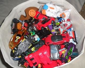 Lots of toy cars