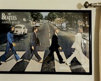 Beatles Abbey Road Framed Poster