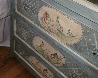 Pair painted dressers/night stands