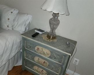 Pair painted dressers/night stands